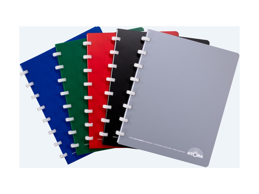 [TIM-A0461] Schrift Atoma Eco PP A5 commercieel geruit 144blz met kantlijn assorti