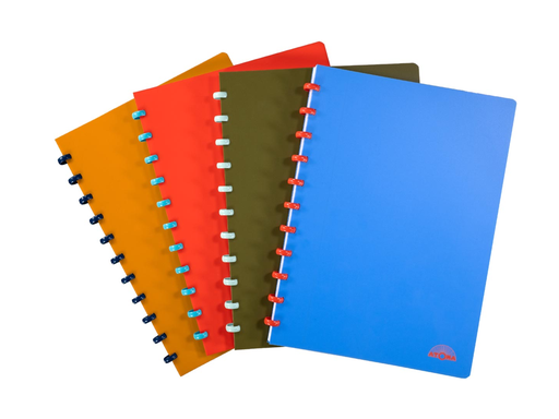[TIM-A5574] Schrift Atoma Nature PP A4 commercieel geruit 144blz met kantlijn assorti