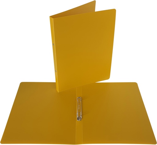 [TIM-366201] Ringmap Bronyl Nature PP A4 2 O-ringen 16mm rug 22mm mosterdgeel