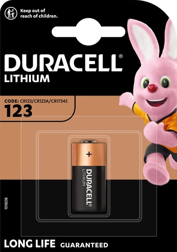 [TIM-4123106] Batterij Duracell Ultra Lithium 123