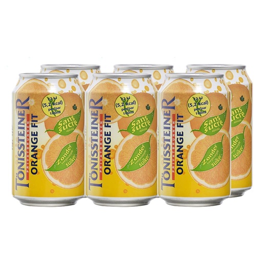 [CAT-C22412] Frisdrank Tönissteiner orange fit blik 33cl (24)