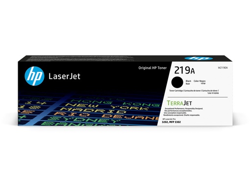 [HP-HPW2190A] Toner HP Color Laser 219A Terra Jet 1300 pag. BK