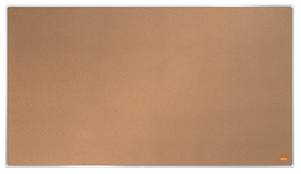 [ACCO-1915414] Kurkbord Nobo Impression Pro Widescreen 71x40cm bruin