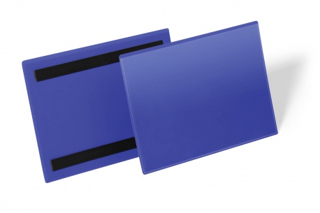 [DUR-174307] Documenthoes Durable A5 liggend 210x148mm magnetisch blauw (50)