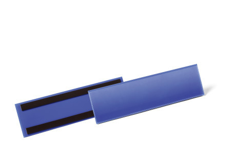 [DUR-175807] Etikethoes Durable 297x74mm magnetisch blauw (50)