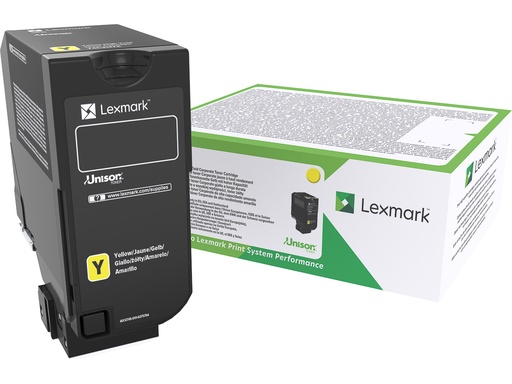 [LEX-71C20Y0] Toner Lexmark Color Laser 71C20Y0 CS/X73X 5.000 pag. YEL