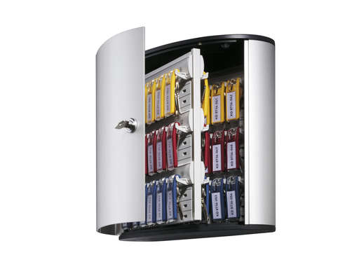 [DUR-195323] Sleutelkast Durable Key Box 54 sleutels met cilinderslot metaal-zilver