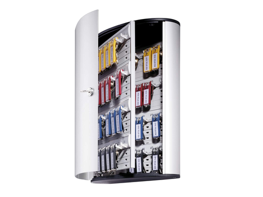 [DUR-195423] Sleutelkast Durable Key Box 48 sleutels met cilinderslot metaal-zilver