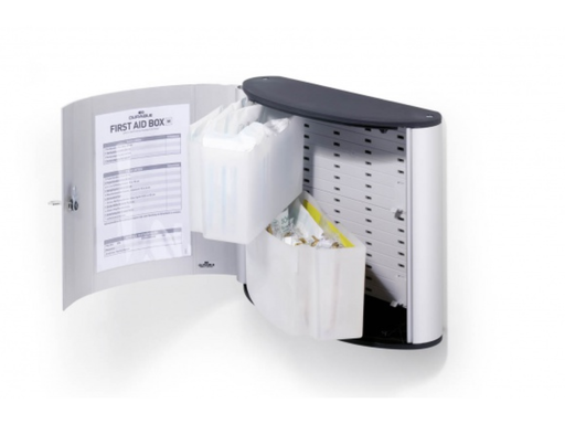 [DUR-197123] Verbandkast Durable First Aid Medium incl. verbandset metaal/zilver (D197123)
