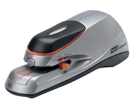 [ESS-2102351] Elektrische nietmachine Rapid Optima 20vel contactloos zilver