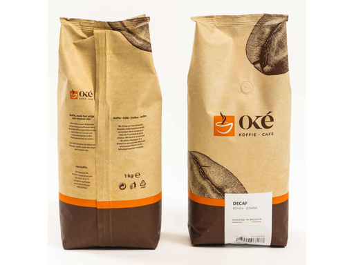 [TIM-765OKE] Koffie Oké Koffie Deca bonen 1kg