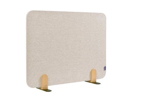 [LM-209833] Akoestisch bureauscherm met houders Legamaster Elements 60x80cm Beige