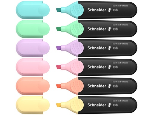 [SCH-S115097] Markeerstift Schneider Job 150 assorti pastel (6)