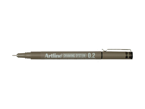 [TIM-414692] Fineliner Artline Drawing System 0,2mm zwart