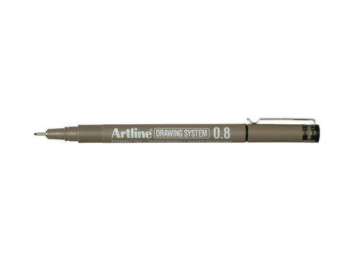 [TIM-414698] Fineliner Artline Drawing System 0,8mm zwart