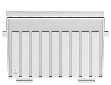 [TIM-902511] Tussenschotten voor systeemkaartenbak Han A5 PVC