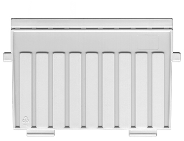 [TIM-902611] Tussenschotten voor systeemkaartenbak Han A6 PVC