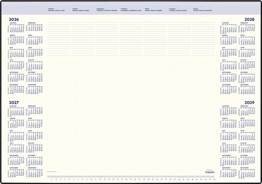 [AGE-1421216] Bureauonderlegger Brepols Desk Mate 2027