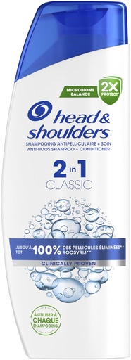 [TIM-6155991] Shampoo Head & Shoulders 2 in 1 Classic fles 300ml