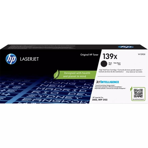 [HP-HPW1390X] Toner HP Laser 139X LaserJetPro 4.000 pag. BK