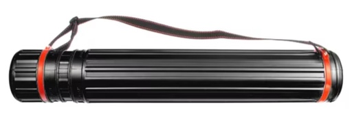 [KGO-830202] Tekenkoker Kangaro PP Ø12,5cm uitschuifbaar 77-132cm