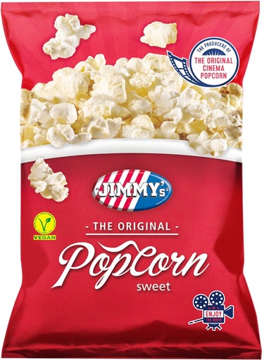 [TIM-8JY021] Popcorn Jimmy's Popcorn Classic zoet zak 100g