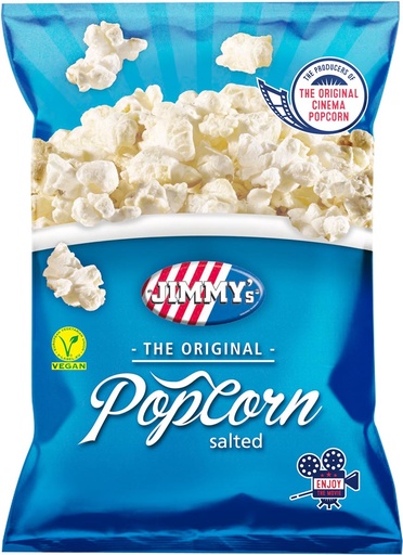[TIM-8JY023] Popcorn Jimmy's Popcorn Classic zout zak 80g