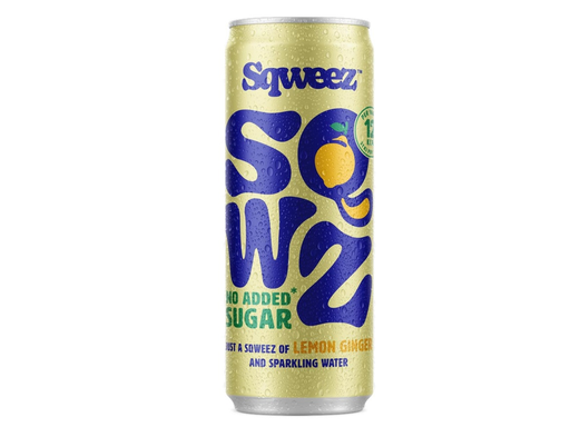 [TIM-SQLG250] Frisdrank SQWZ Lemon Ginger BIO blikje 25cl (12)