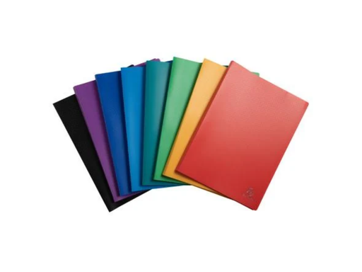 [EXA-8560E] Showalbum met vaste rug Exacompta A4 PP 60 tassen assorti