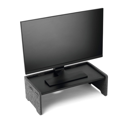[DUR-508158] Monitorstandaard Durable Effect vilt houtskool