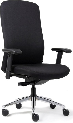 [TIM-HEAP137] Bureaustoel Euroseats Heavy Duty zwart