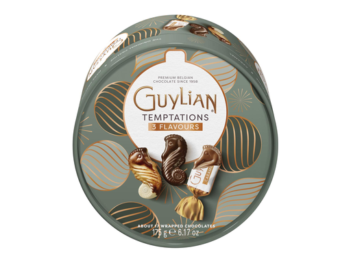 [TIM-90800] Chocolade Guylian Temptations Mix Jewel Box doos 175g