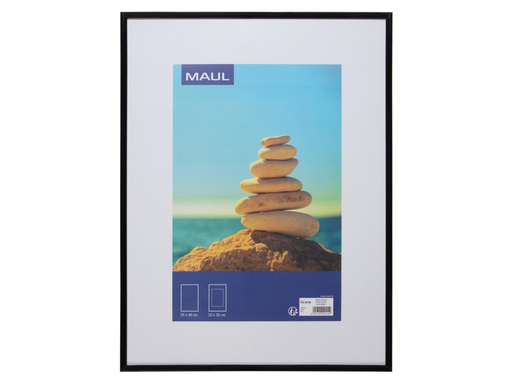 [TIM-1935890] Fotolijst MAULart kunststof frame 30x40cm zwart