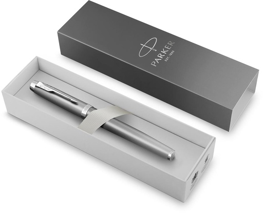 [TIM-2203896] Vulpen Parker IM Rituals blauwe inkt fijne punt in giftbox grijs CT
