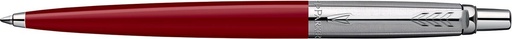 [TIM-2096857] Balpen Parker Jotter Originals blauwe inkt medium punt blister CT rood/zilver