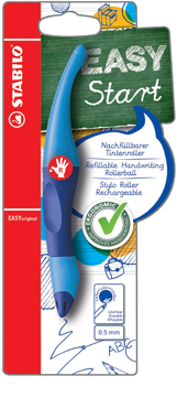 [TIM-B468435] Roller Stabilo EasyOriginal blauwe inkt rechtshandig blister blauw