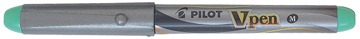 [TIM-0728443] Vulpen Pilot V-Pen Silver wegwerp medium groen