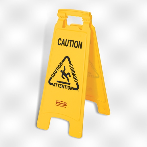 [OND-ORM611277] Bord Rubbermaid Wet floor 2-zijdig geel