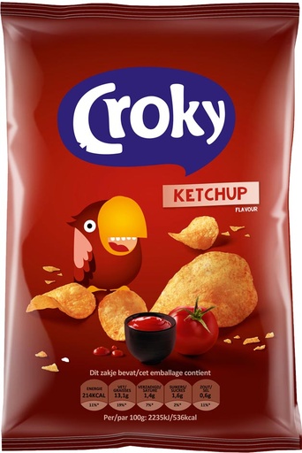 [TIM-10635] Chips Croky ketchup zakje 100g