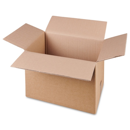 [VER-DOOS69] Vouwdoos dubbele golf 450x280x150mm bruin (10)