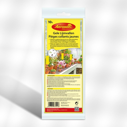[OND-O33441] Fruitvlieglijmval Aeroxon geel (10)