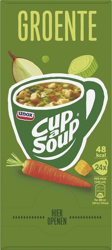 [TIM-14050] Soep Cup a Soup 140ml groente (24)
