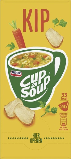 [TIM-14048] Soep Cup a Soup 140ml kip (24)