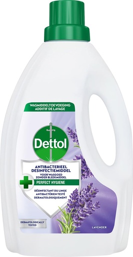 [TIM-3239240] Wasmiddel toevoeging Dettol antibacterieel lavendel fles 1,5L