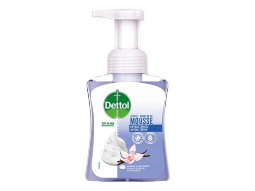 [TIM-3247001] Handzeep Dettol mousse orchidee en vanille flacon 250ml