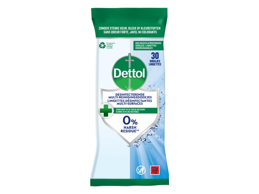 [TIM-3287053] Reiningsdoekjes Dettol desinfecterend (30)