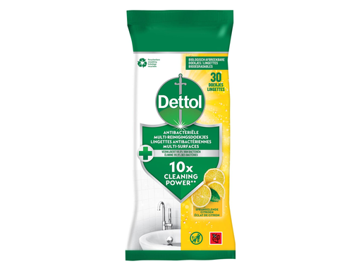 [TIM-3287055] Reiningsdoekjes Dettol antibacterieel citroen (30)