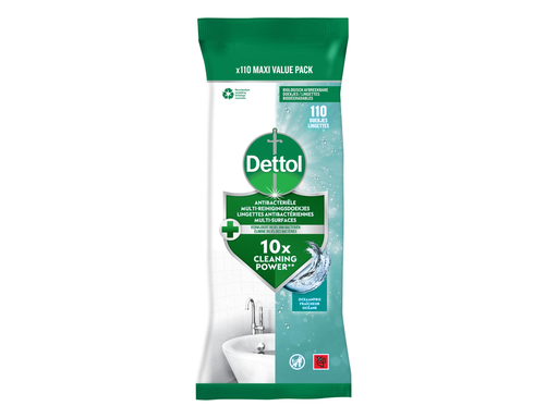 [TIM-3287601] Reiningsdoekjes Dettol antibacterieel oceaanfris (110)