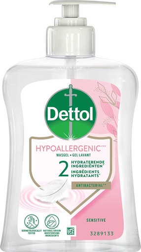 [TIM-3289007] Handzeep Dettol Hypoallergenic hypoallergenic flacon 250ml