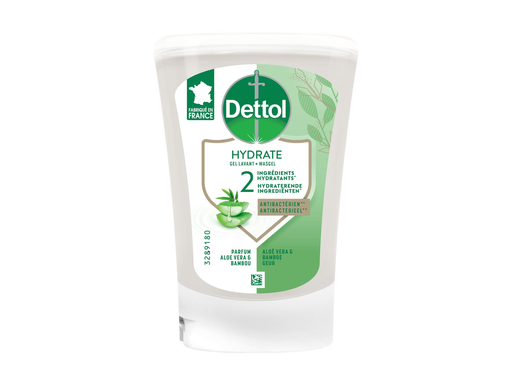 [TIM-3289020] Navulling handzeep Dettol Hydrate no touch aloë vera en bamboe 250ml